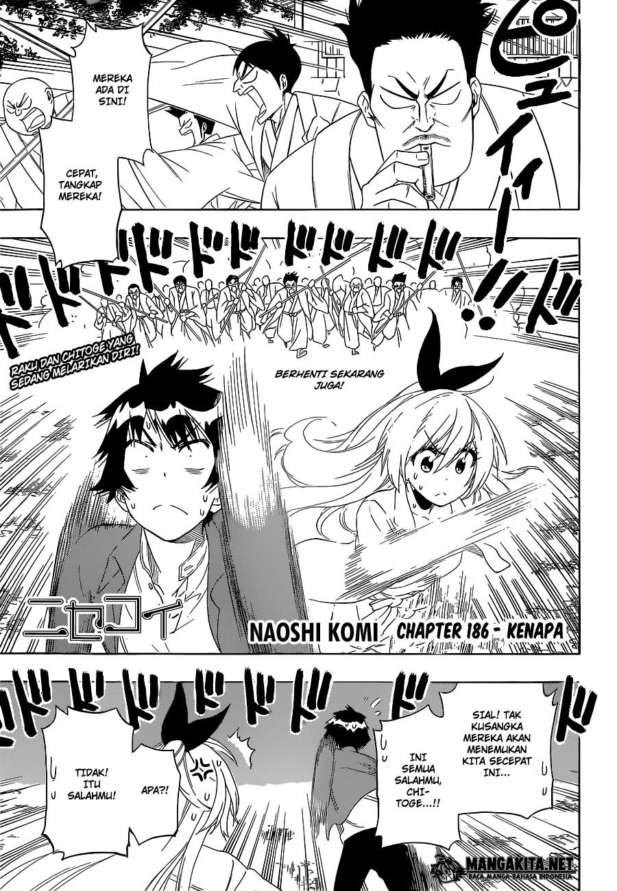 Nisekoi Chapter 186