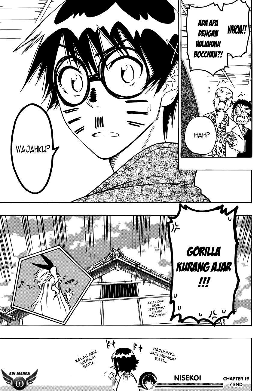 Nisekoi Chapter 19