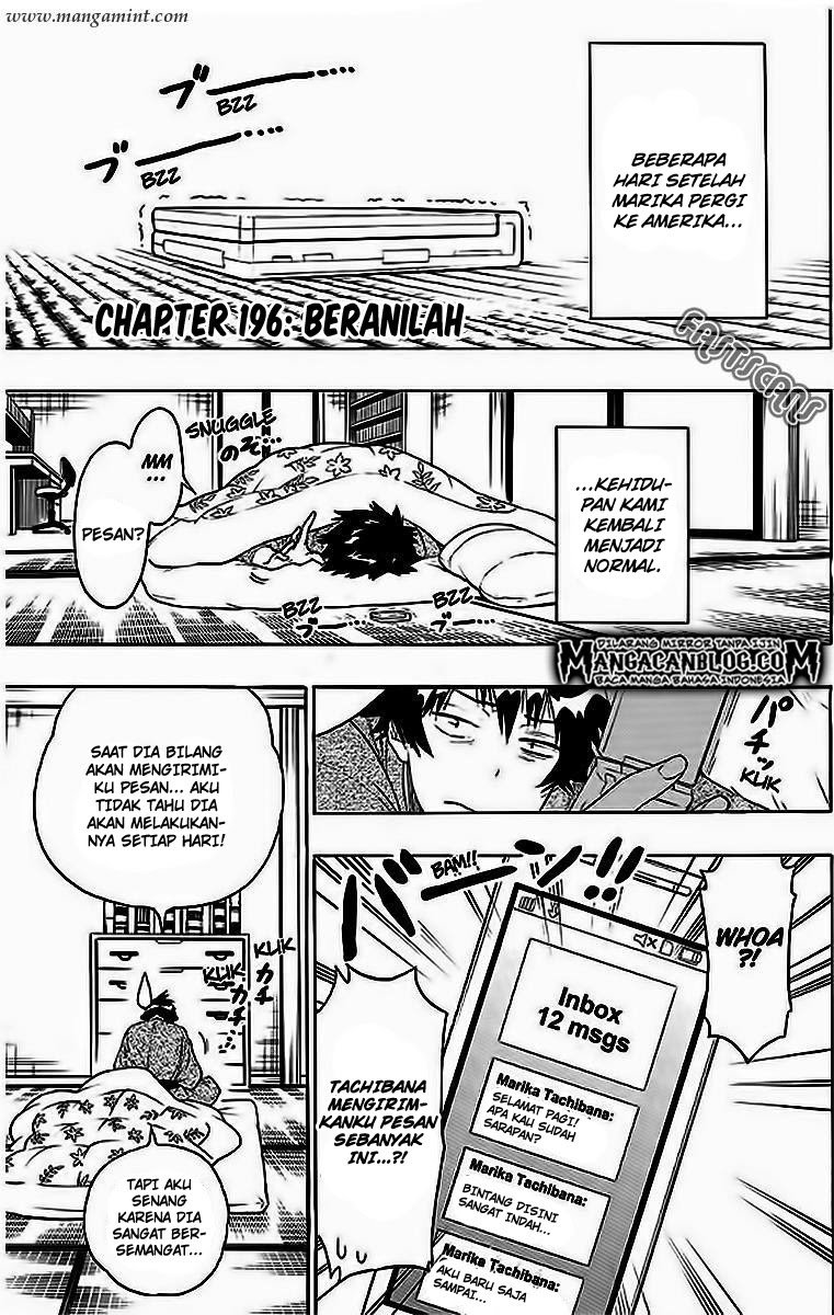 Nisekoi Chapter 196