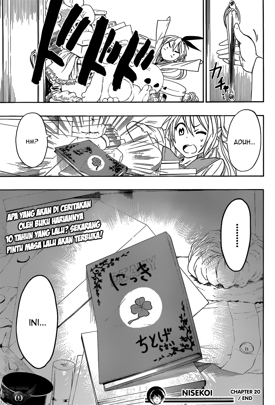 Nisekoi Chapter 20