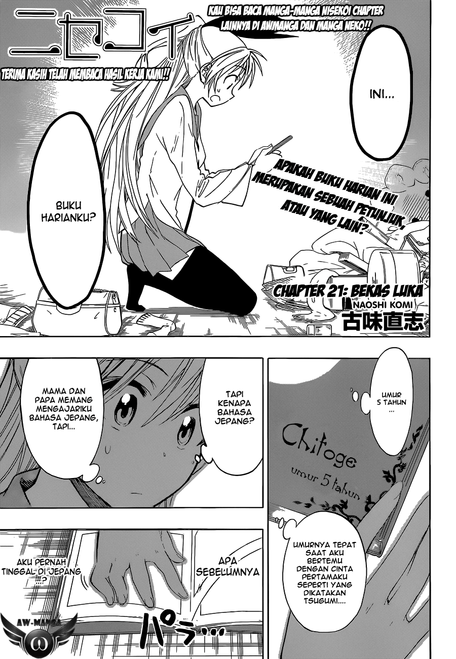 Nisekoi Chapter 21