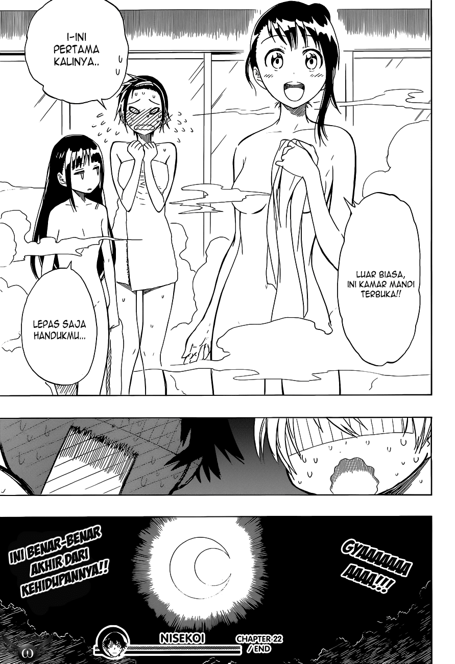 Nisekoi Chapter 22