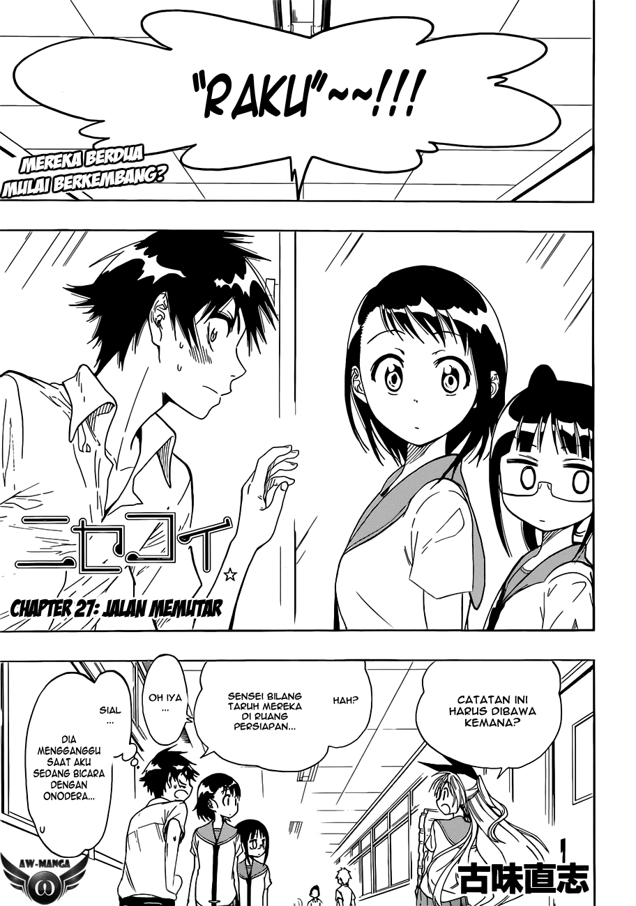 Nisekoi Chapter 27