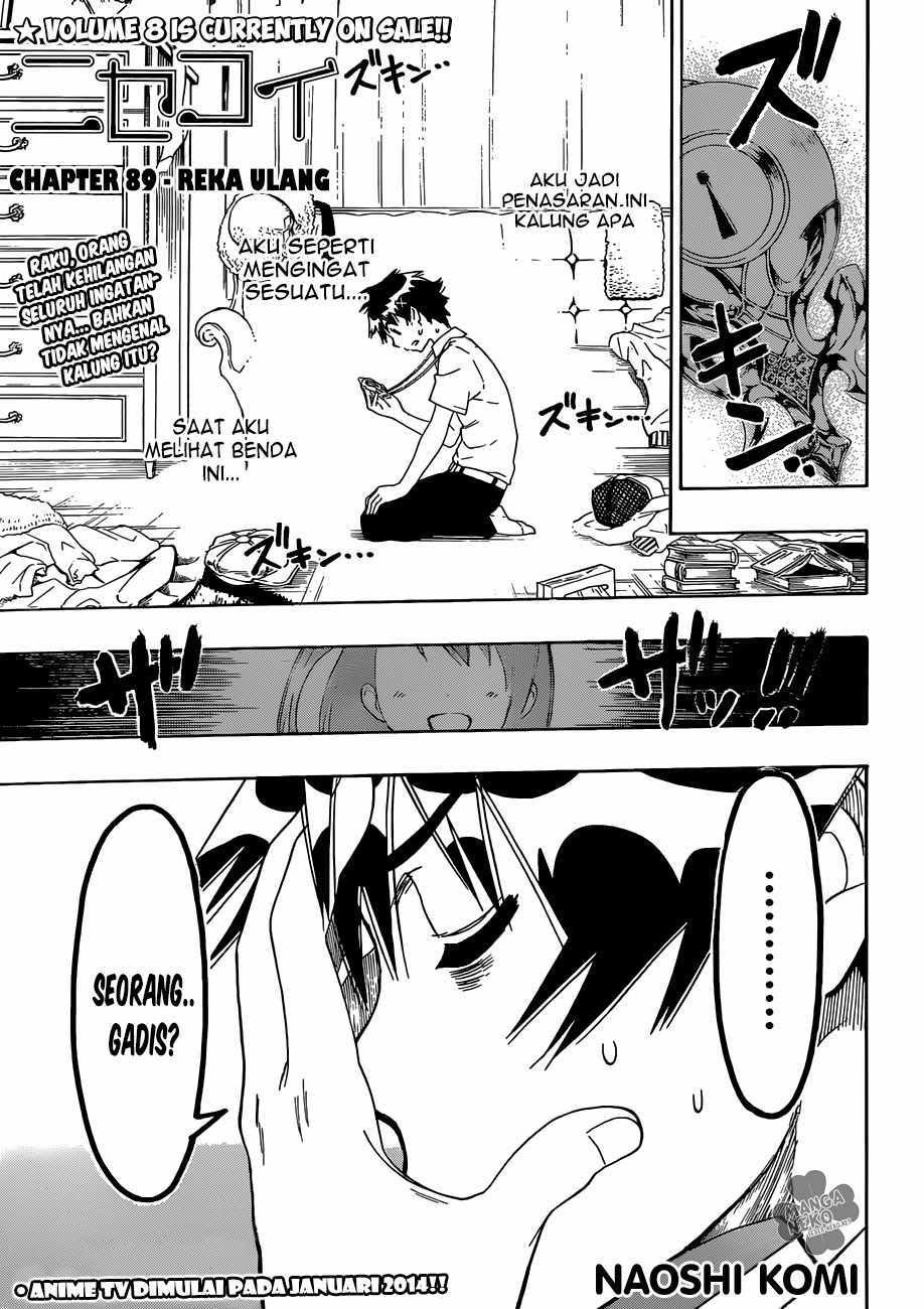 Nisekoi Chapter 89