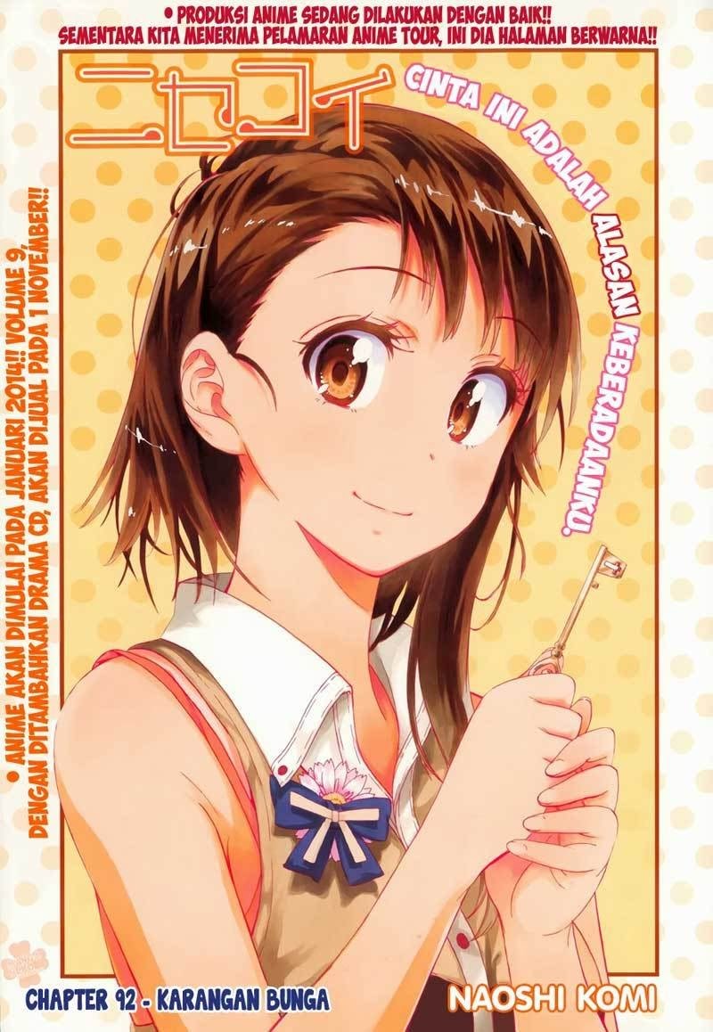 Nisekoi Chapter 92