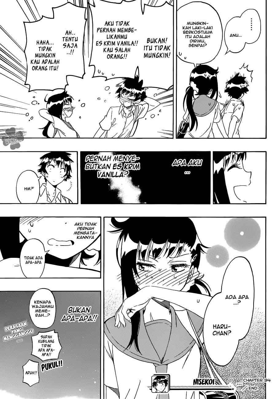 Nisekoi Chapter 94