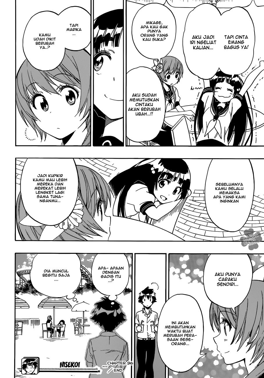 Nisekoi Chapter 96