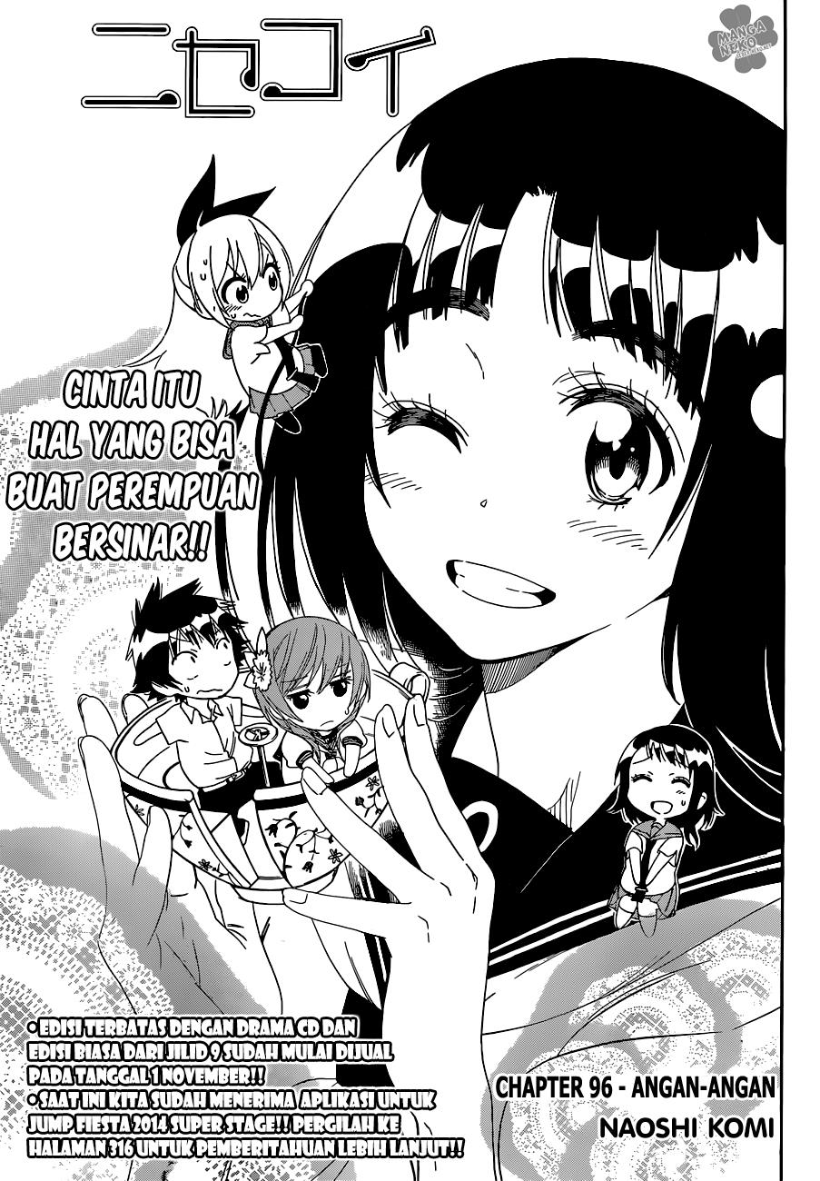 Nisekoi Chapter 96