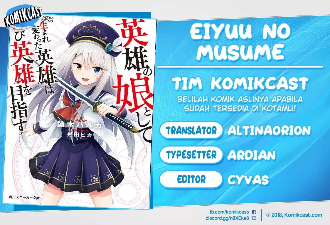 Eiyuu no Musume to Shite Umarekawatta Eiyuu wa Futatabi Eiyuu o Mezasu Chapter 3