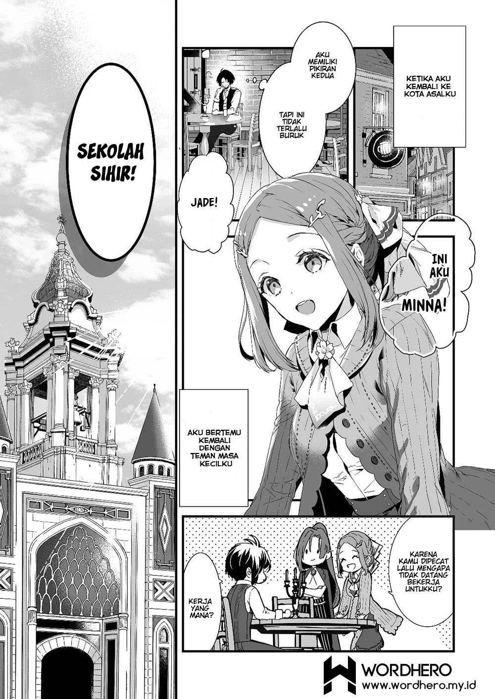 Kyuutei Mahou-shi Kubi ni Nattande, Inaka ni Kaette Mahou-ka no Sensei ni Narimasu Chapter 0