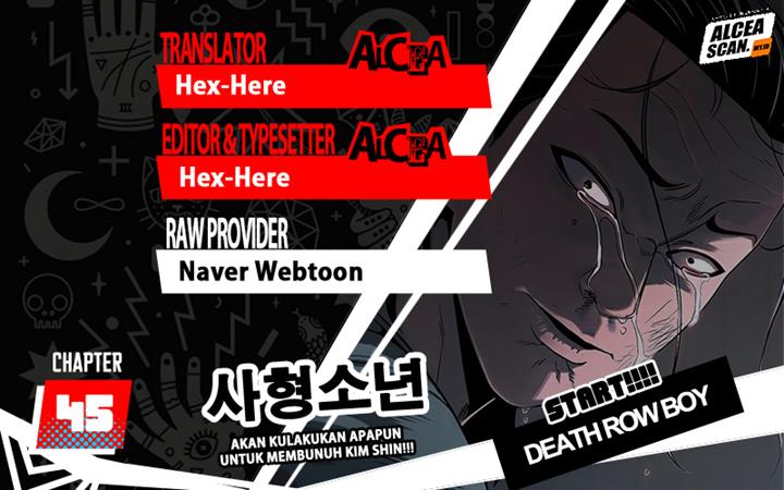 Death Row Boy Chapter 45