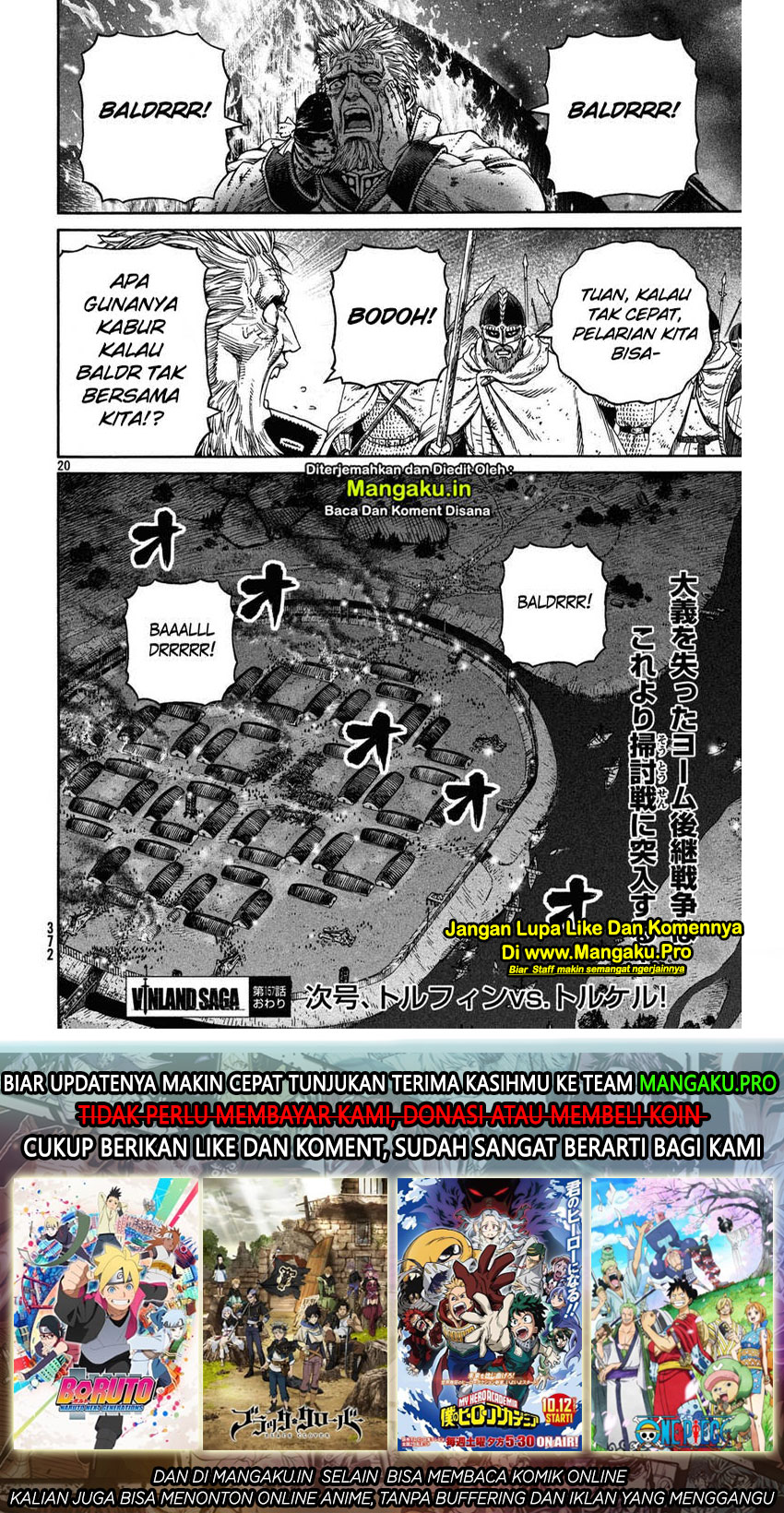 Vinland Saga Chapter 157