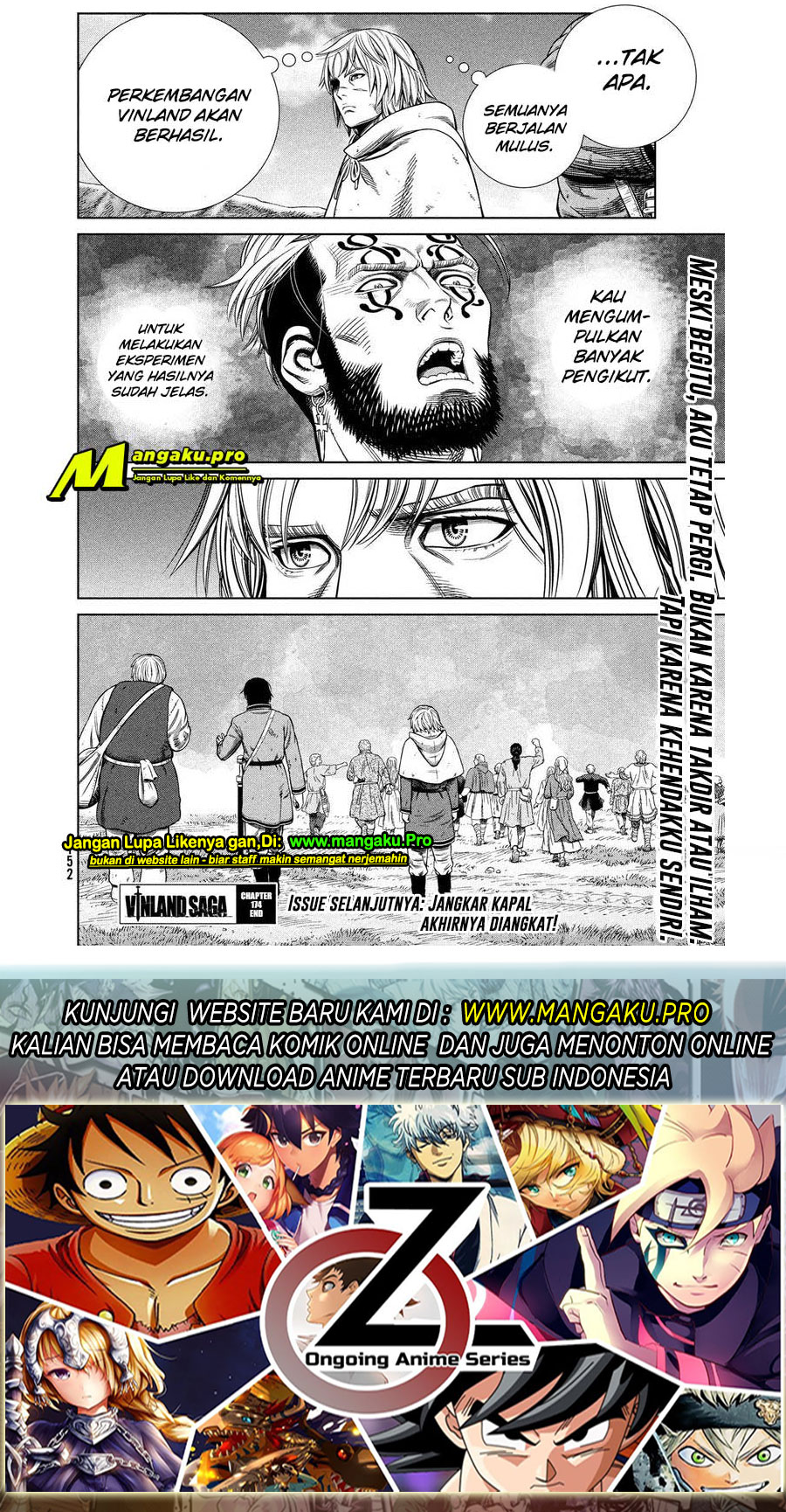 Vinland Saga Chapter 174