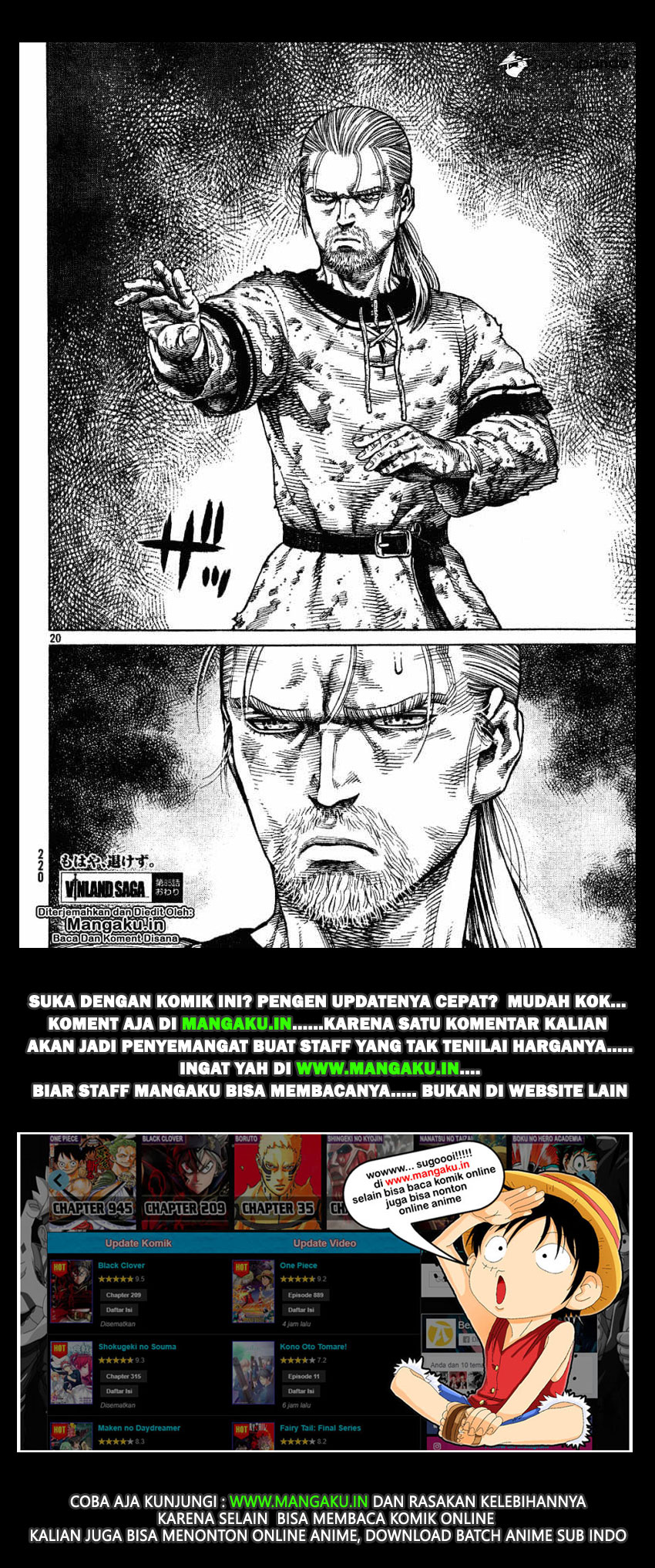 Vinland Saga Chapter 85