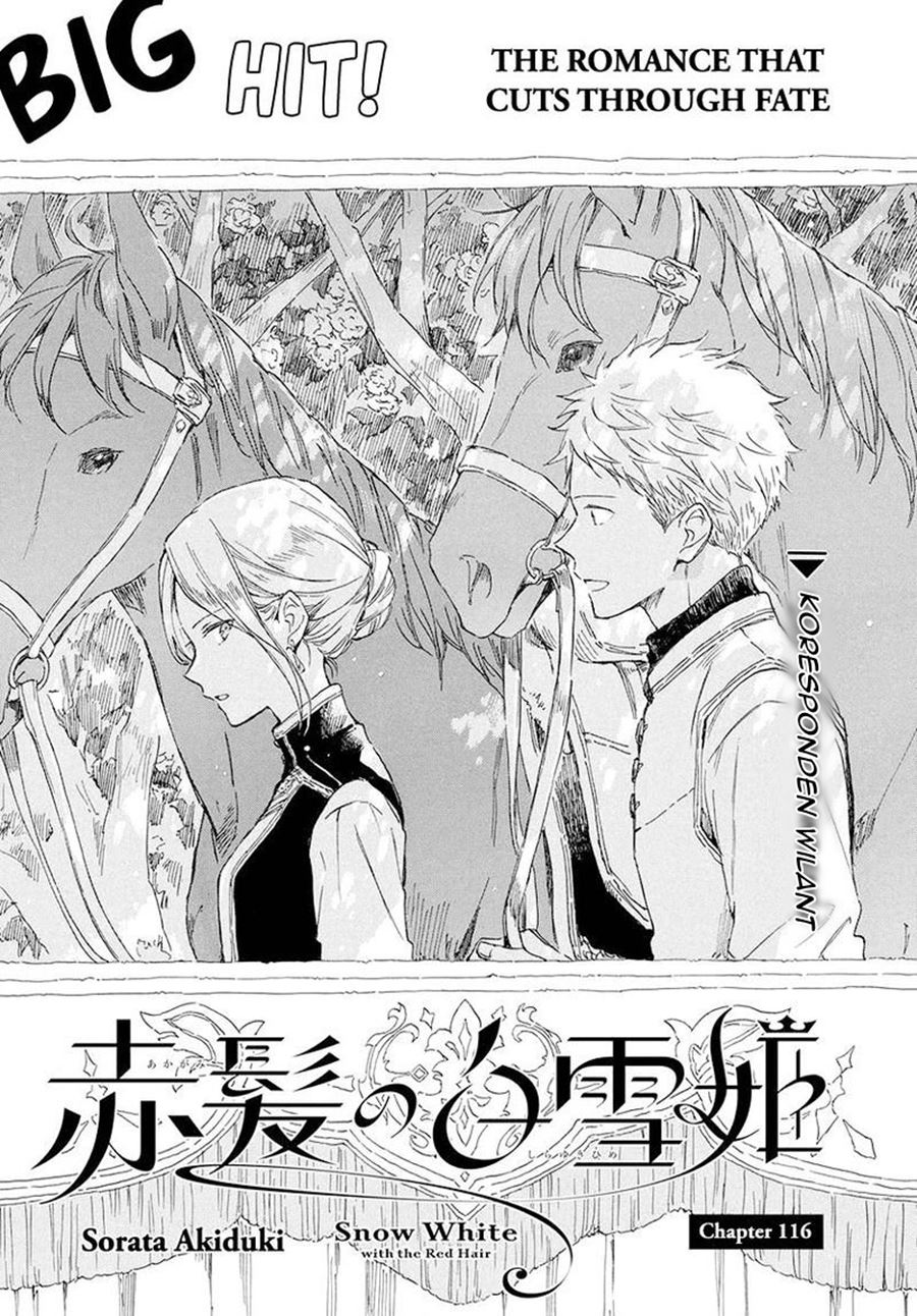 Akagami no Shirayukihime Chapter 116