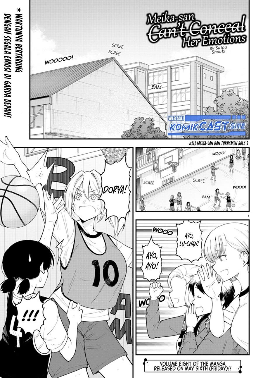 Meika-san Can’t Conceal Her Emotions Chapter 111