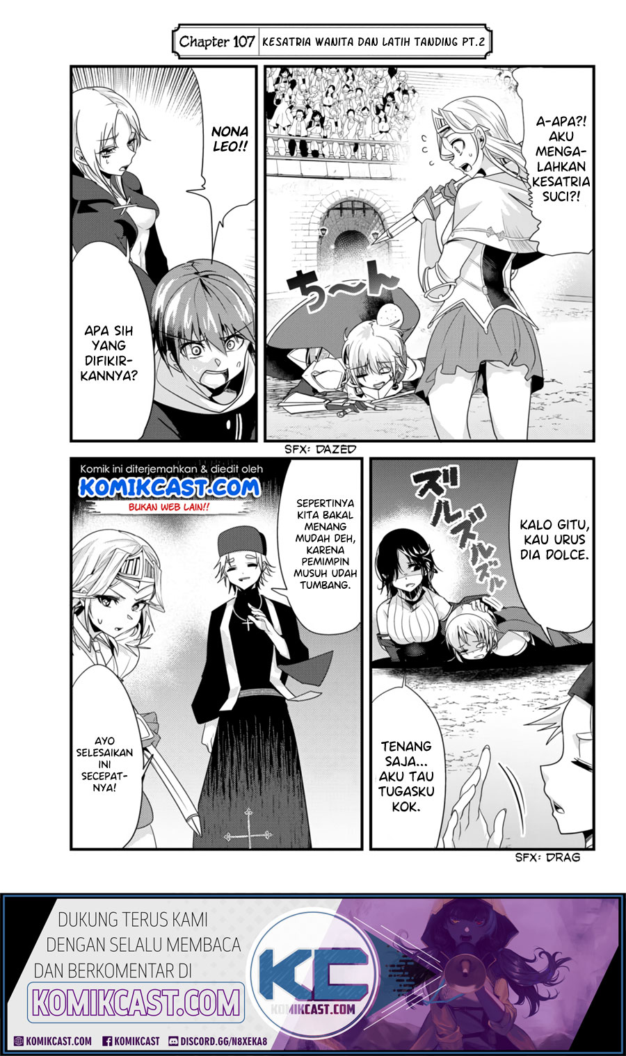 Ima made Ichido mo Onna Atsukaisareta Koto ga nai Jokishi wo Onna Atsukai Suru Chapter 107