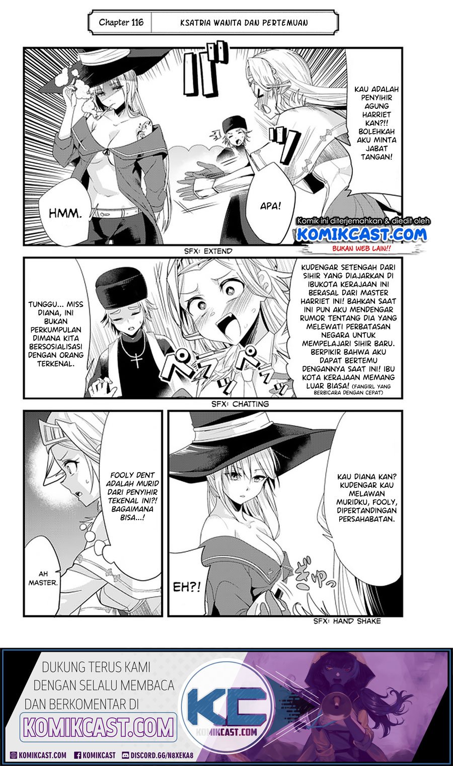 Ima made Ichido mo Onna Atsukaisareta Koto ga nai Jokishi wo Onna Atsukai Suru Chapter 116