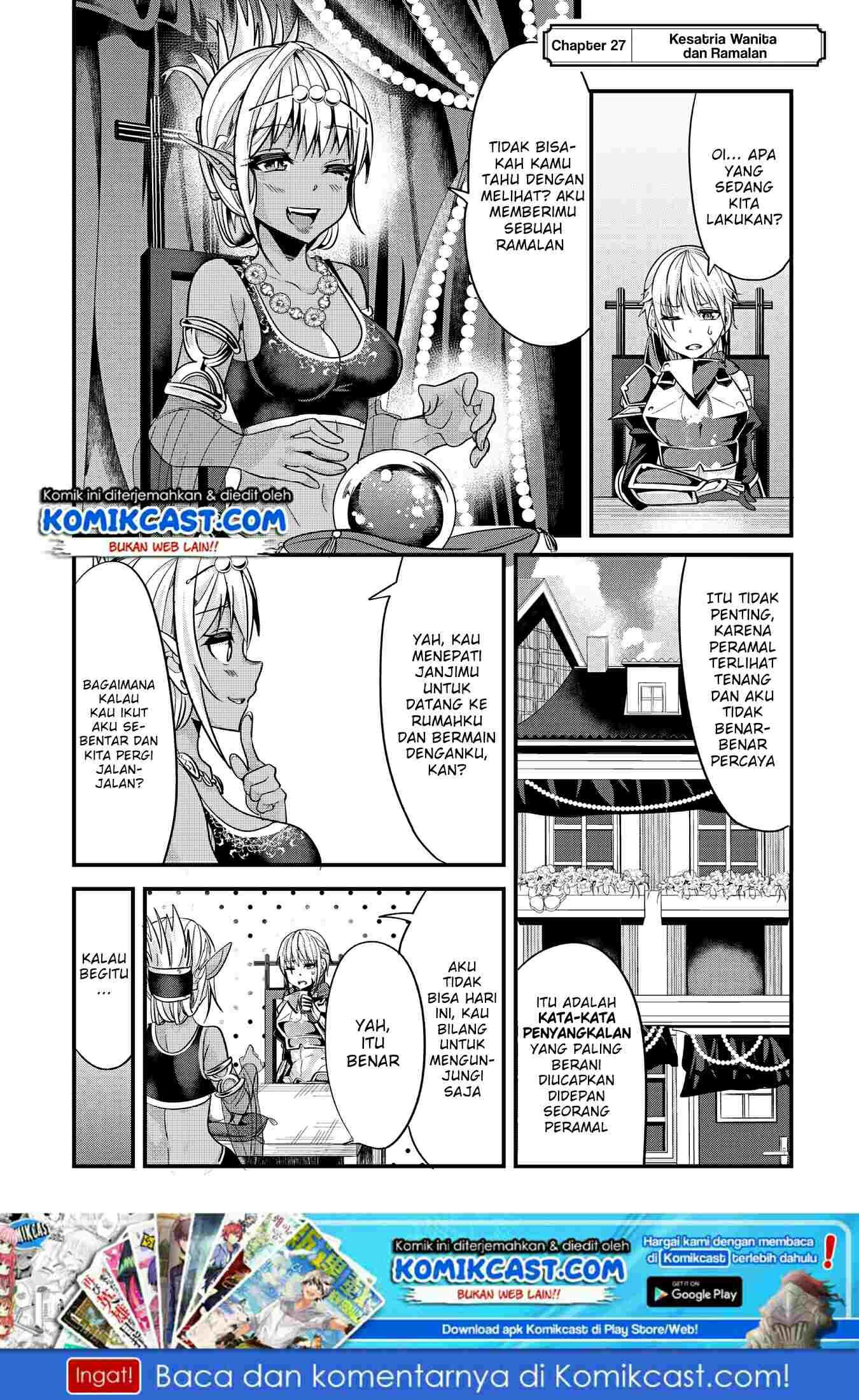 Ima made Ichido mo Onna Atsukaisareta Koto ga nai Jokishi wo Onna Atsukai Suru Chapter 27