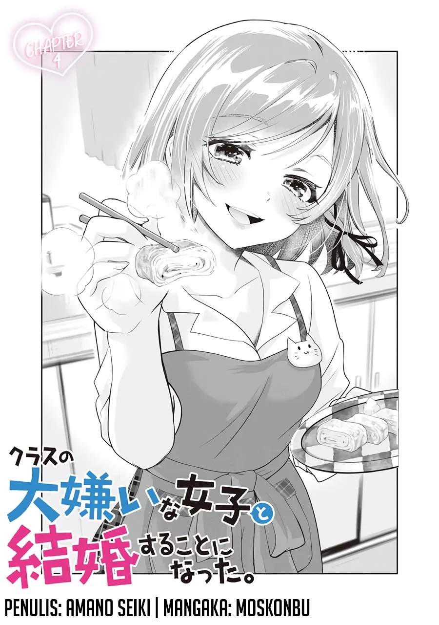 Kurasu no Daikirai na Joshi to Kekkon Suru Koto ni Natta Chapter 4