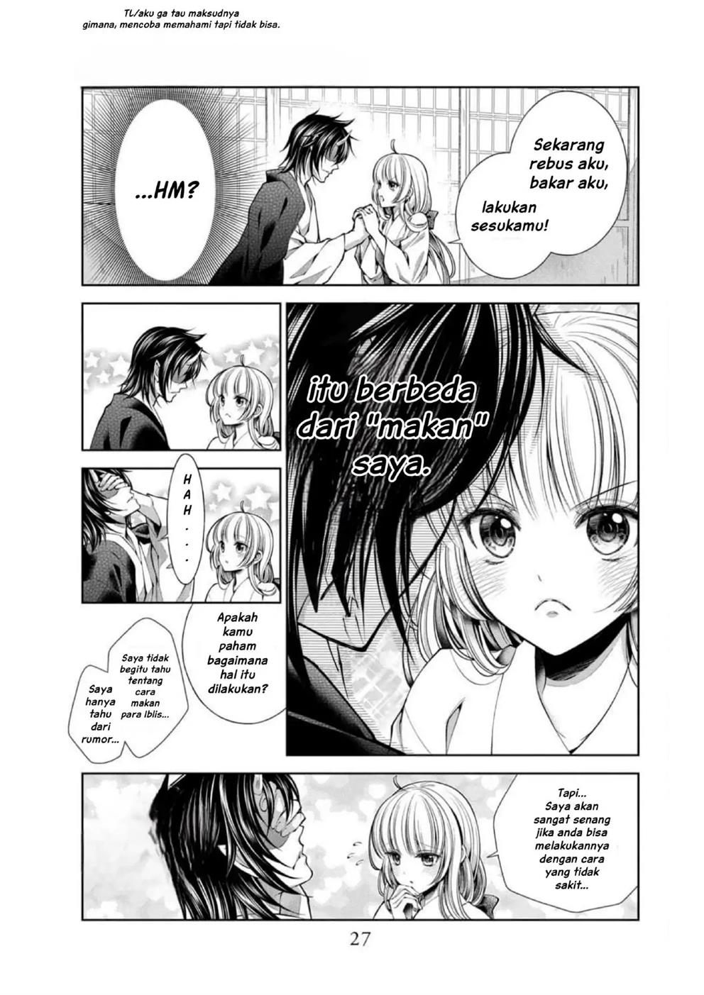 Oni no Hanayome wa Taberaretai Chapter 1