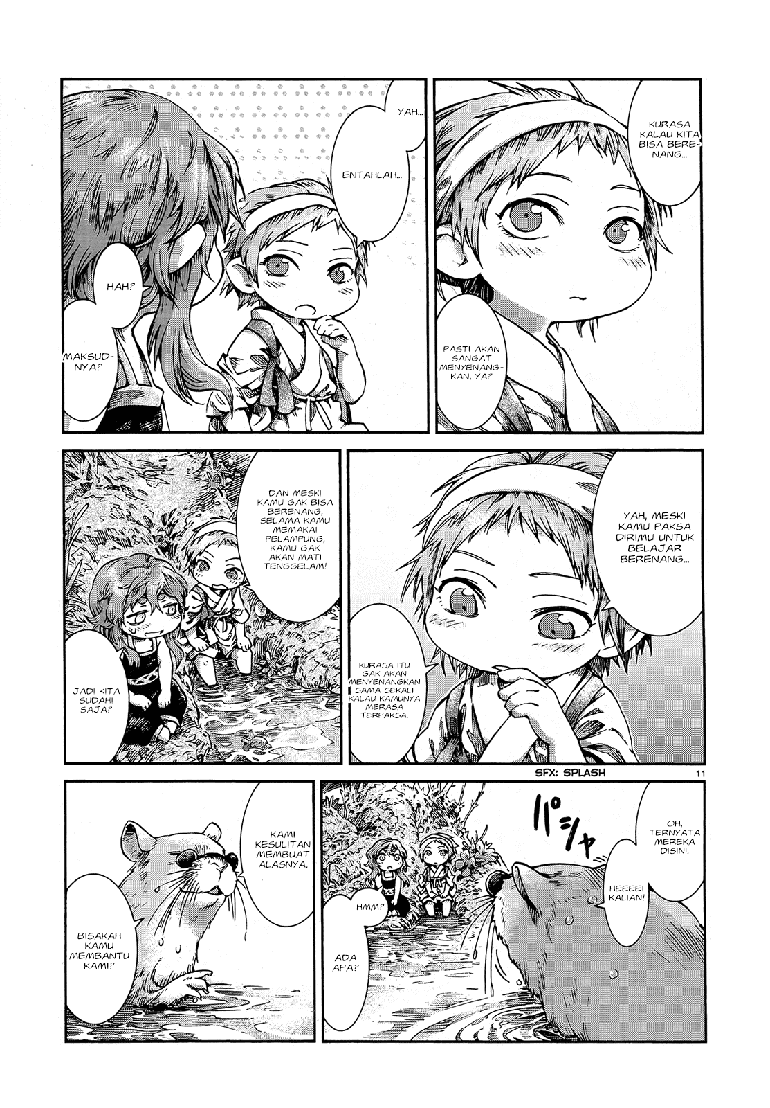 Hakumei to Mikochi Chapter 40