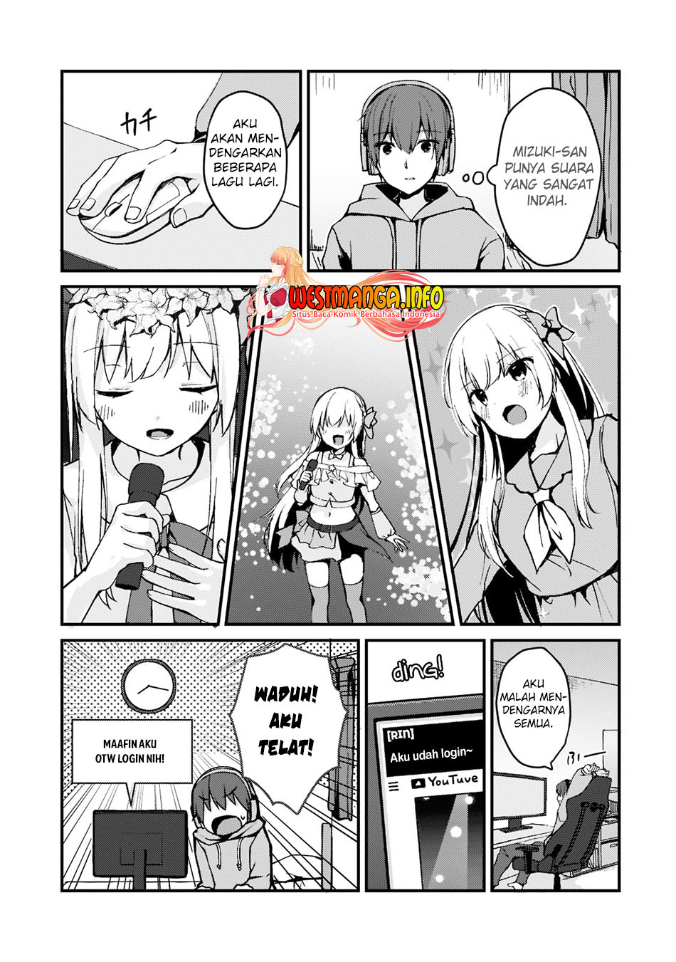 Netoge no Yome ga Ninki Idol datta Chapter 1