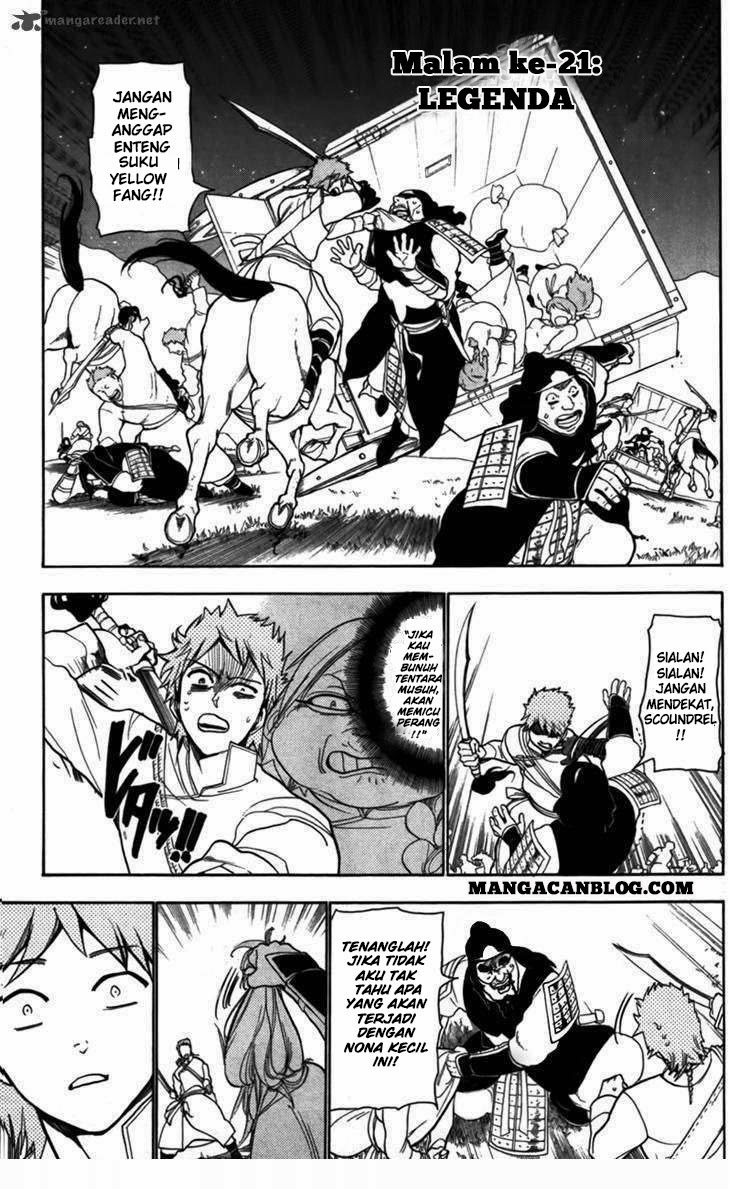 Magi Chapter 21