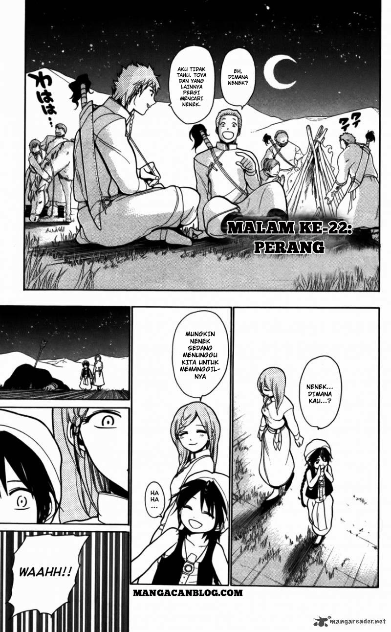 Magi Chapter 22