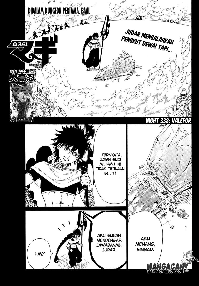 Magi Chapter 338