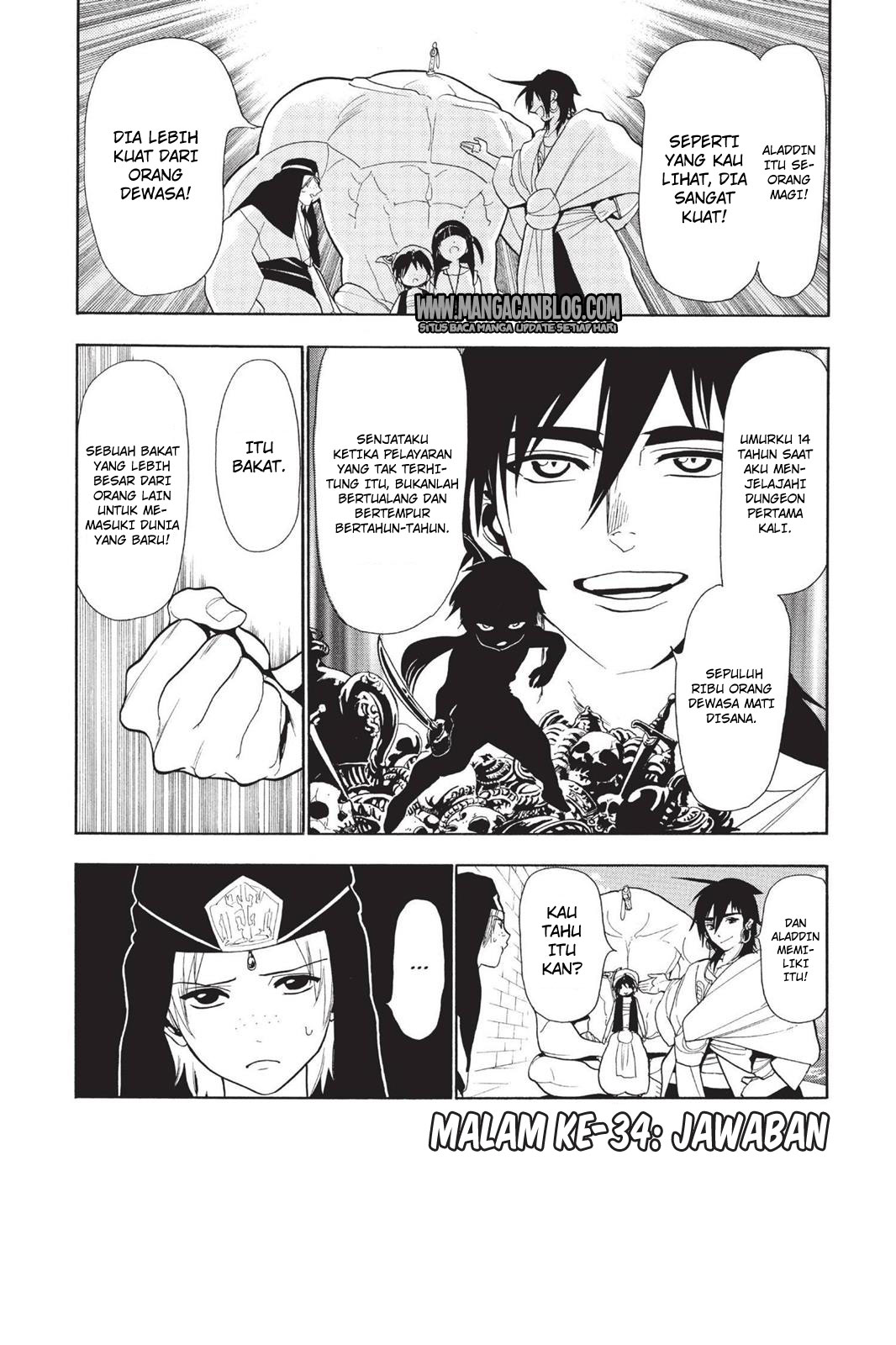 Magi Chapter 34