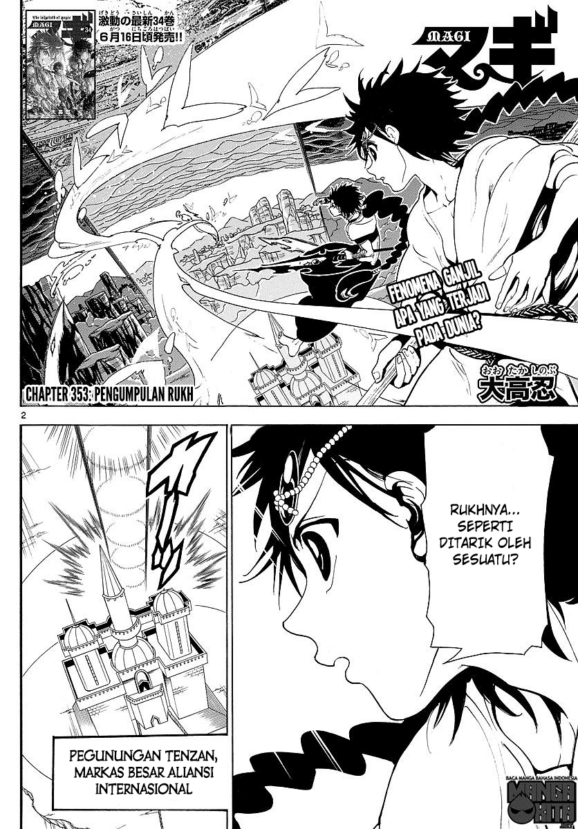 Magi Chapter 353