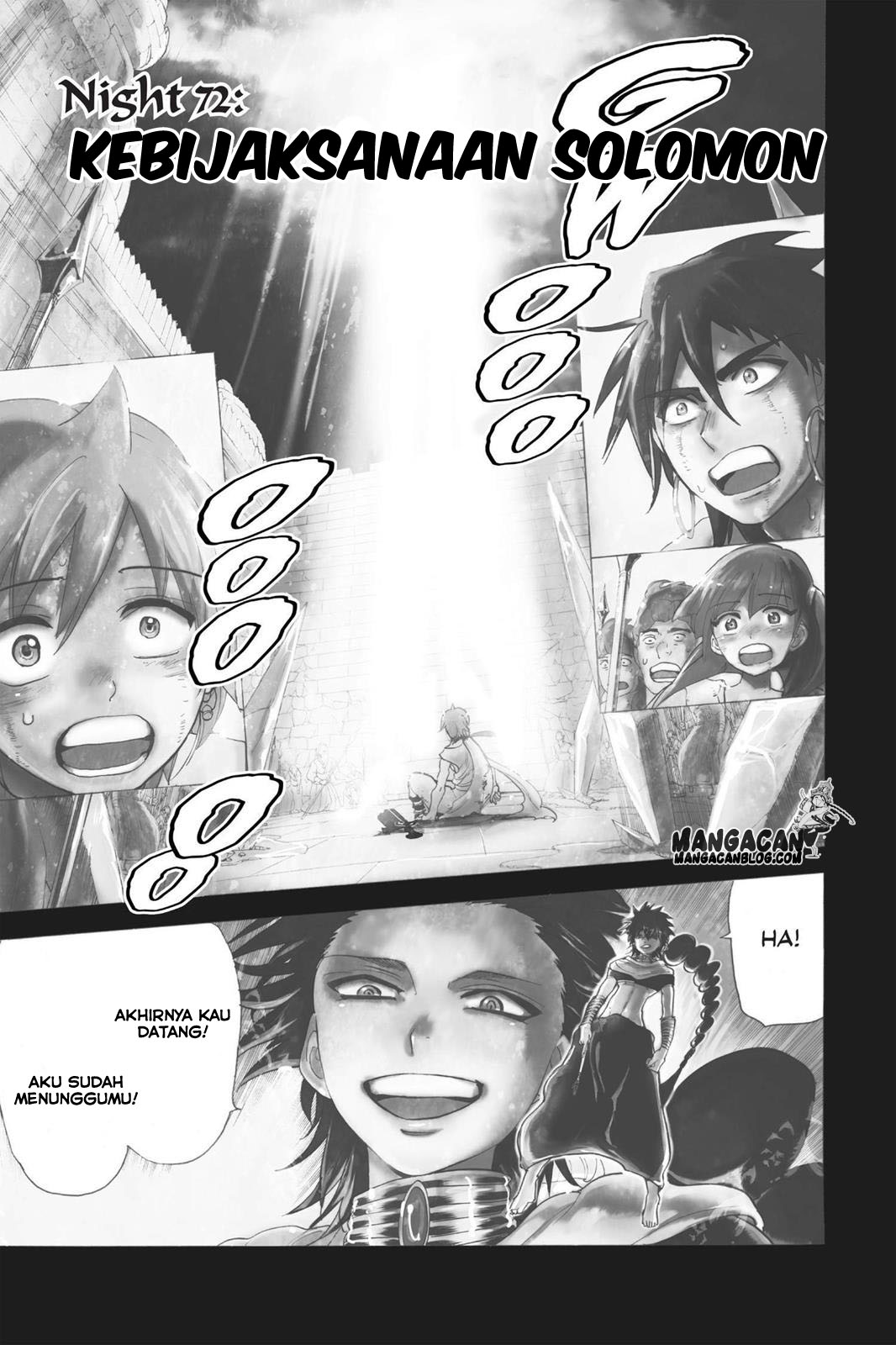 Magi Chapter 72