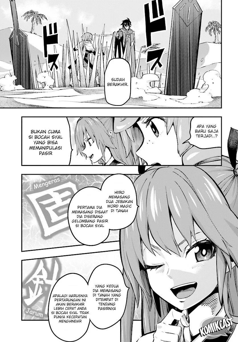 Konjiki no Moji Tsukai Chapter 43