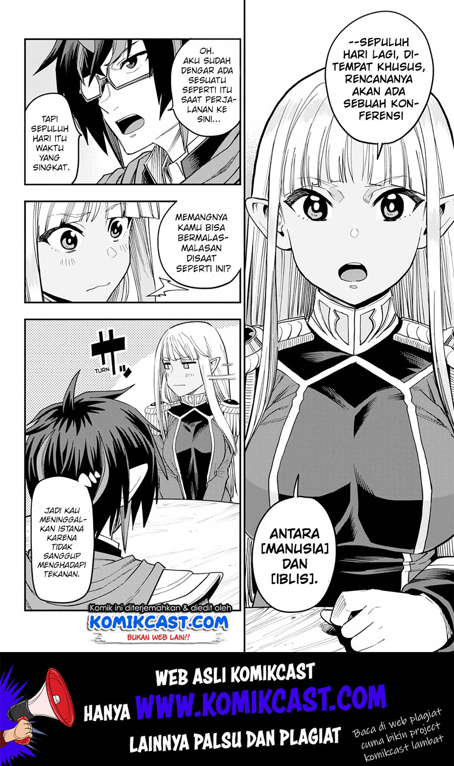 Konjiki no Moji Tsukai Chapter 58