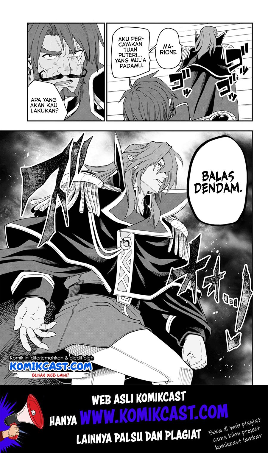 Konjiki no Moji Tsukai Chapter 63