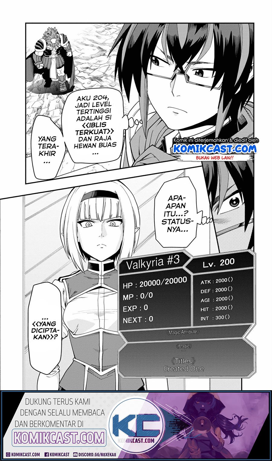 Konjiki no Moji Tsukai Chapter 64