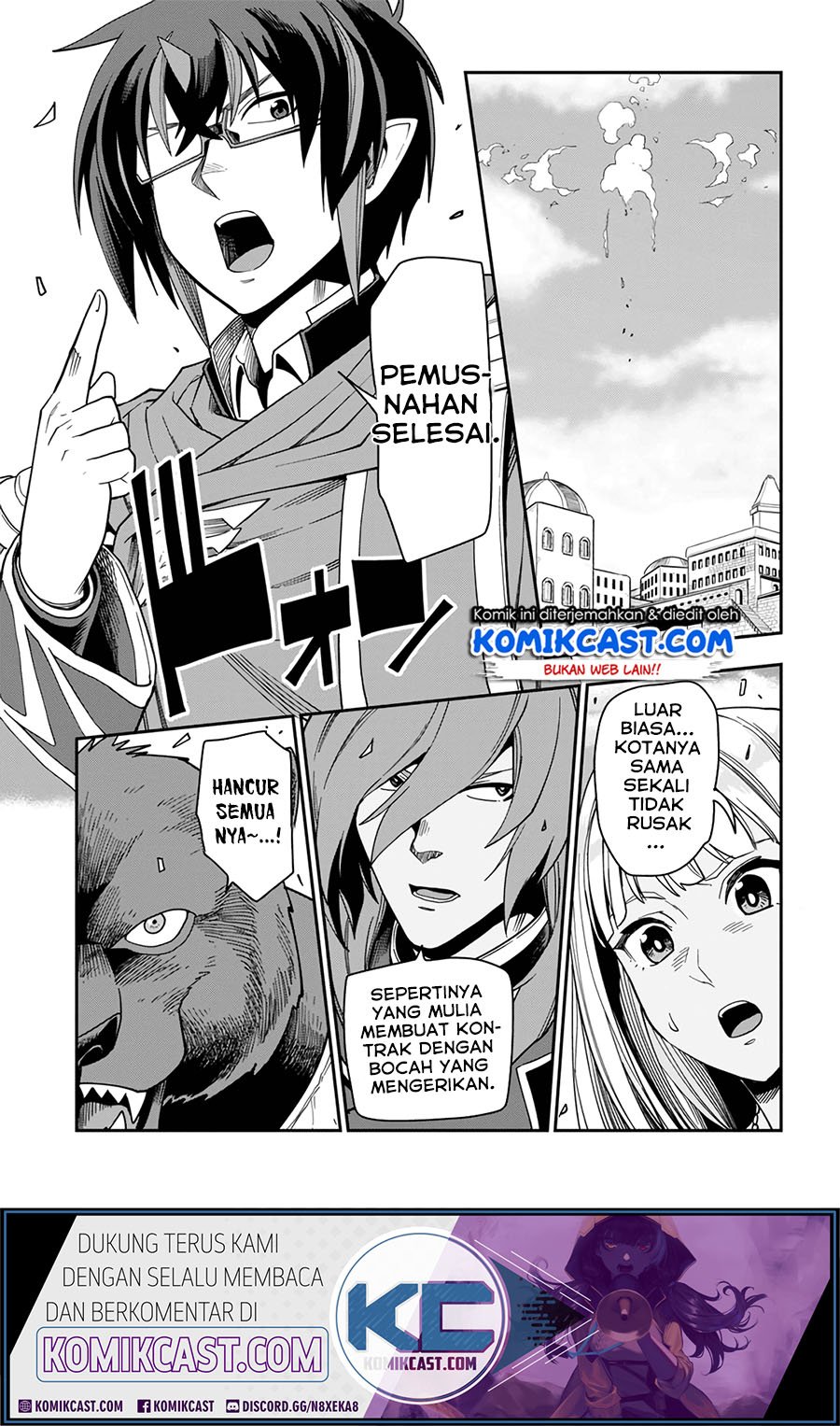 Konjiki no Moji Tsukai Chapter 66