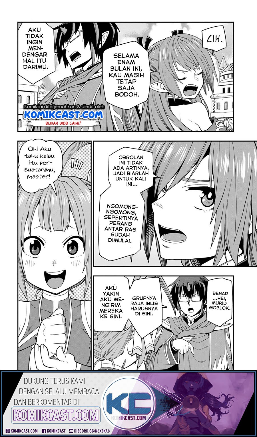 Konjiki no Moji Tsukai Chapter 66