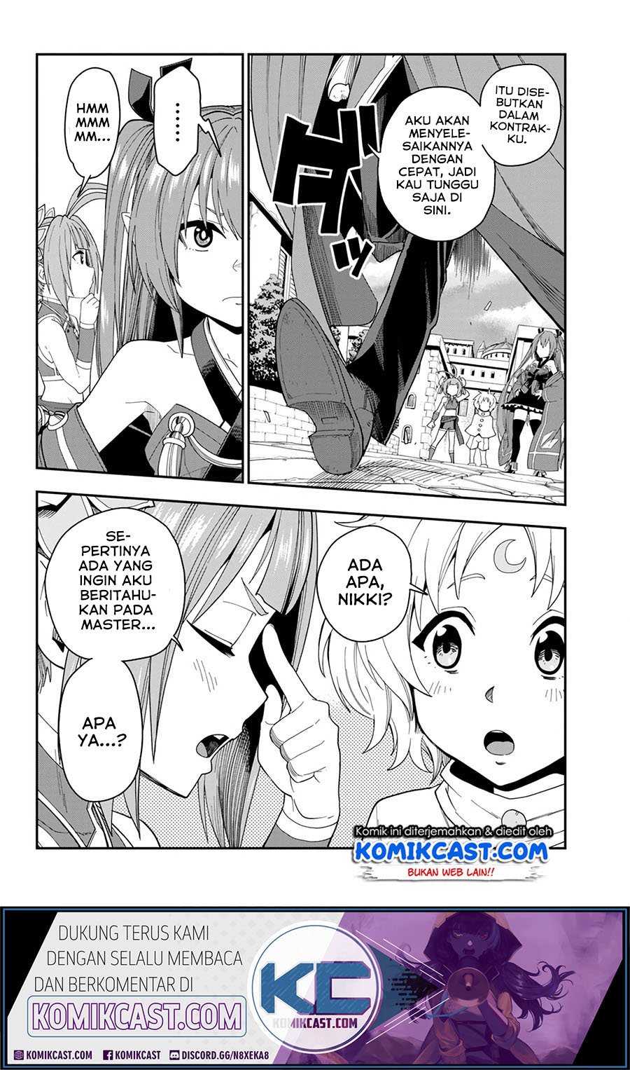 Konjiki no Moji Tsukai Chapter 66