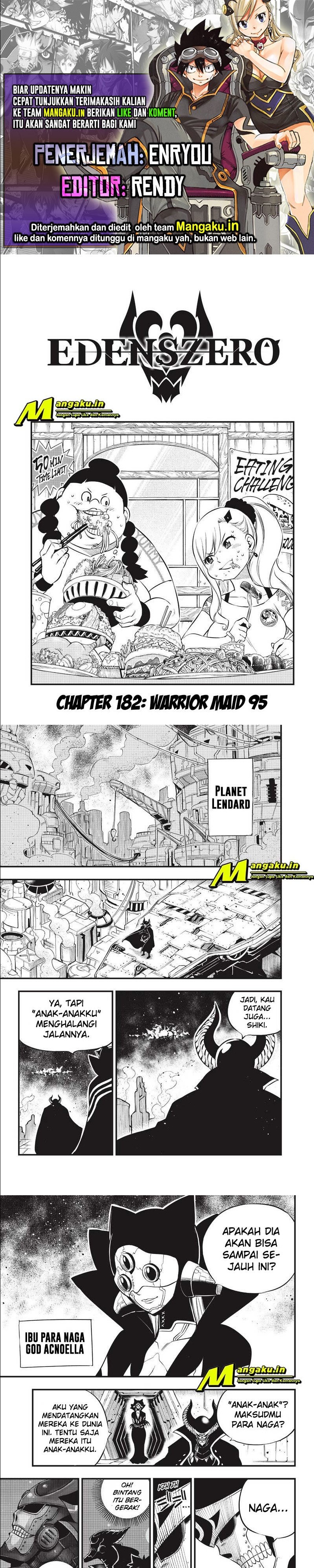 Eden’s Zero Chapter 182