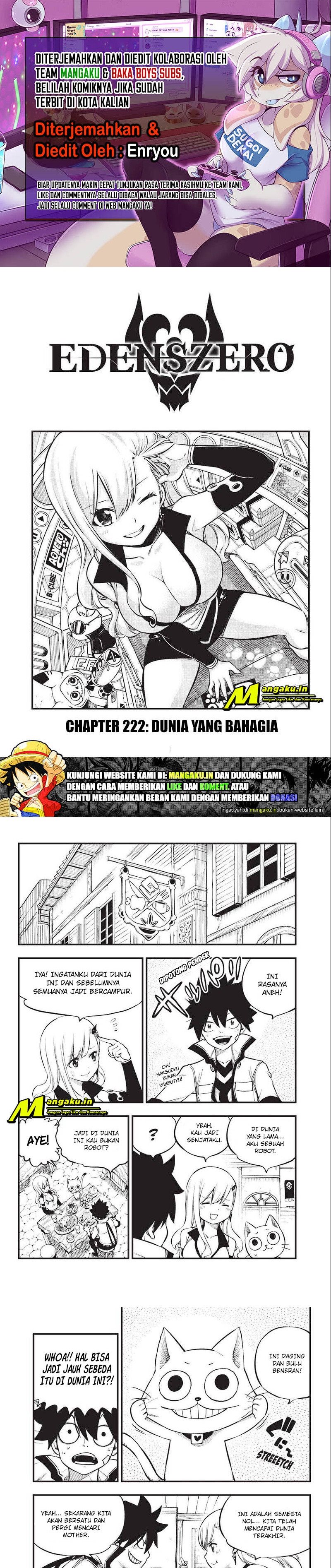 Eden’s Zero Chapter 222