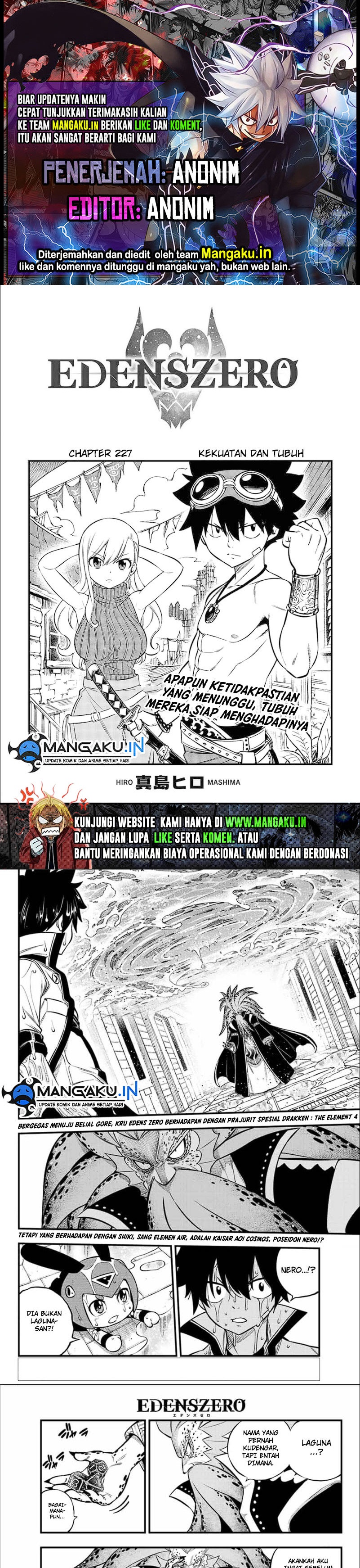 Eden’s Zero Chapter 227