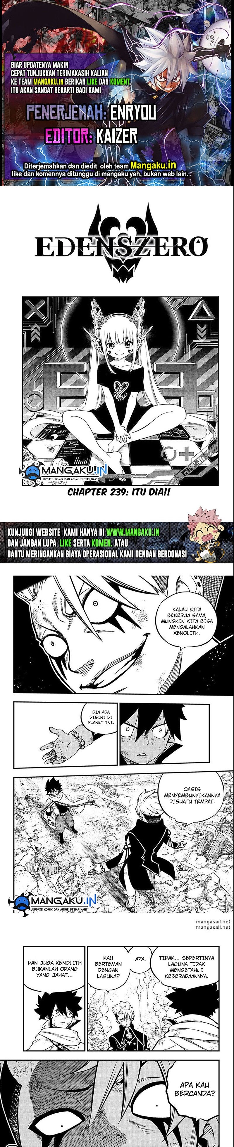 Eden’s Zero Chapter 239