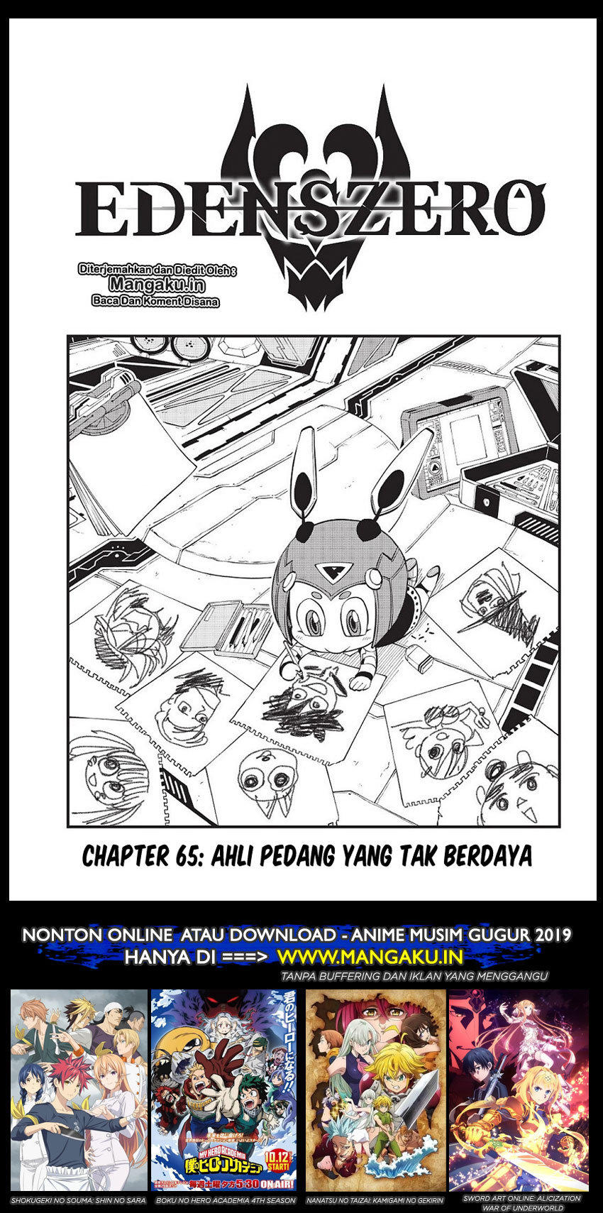 Eden’s Zero Chapter 65