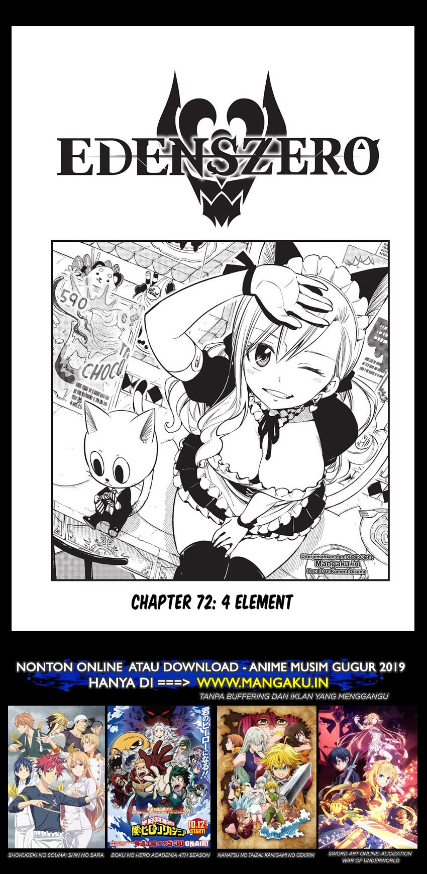 Eden’s Zero Chapter 72