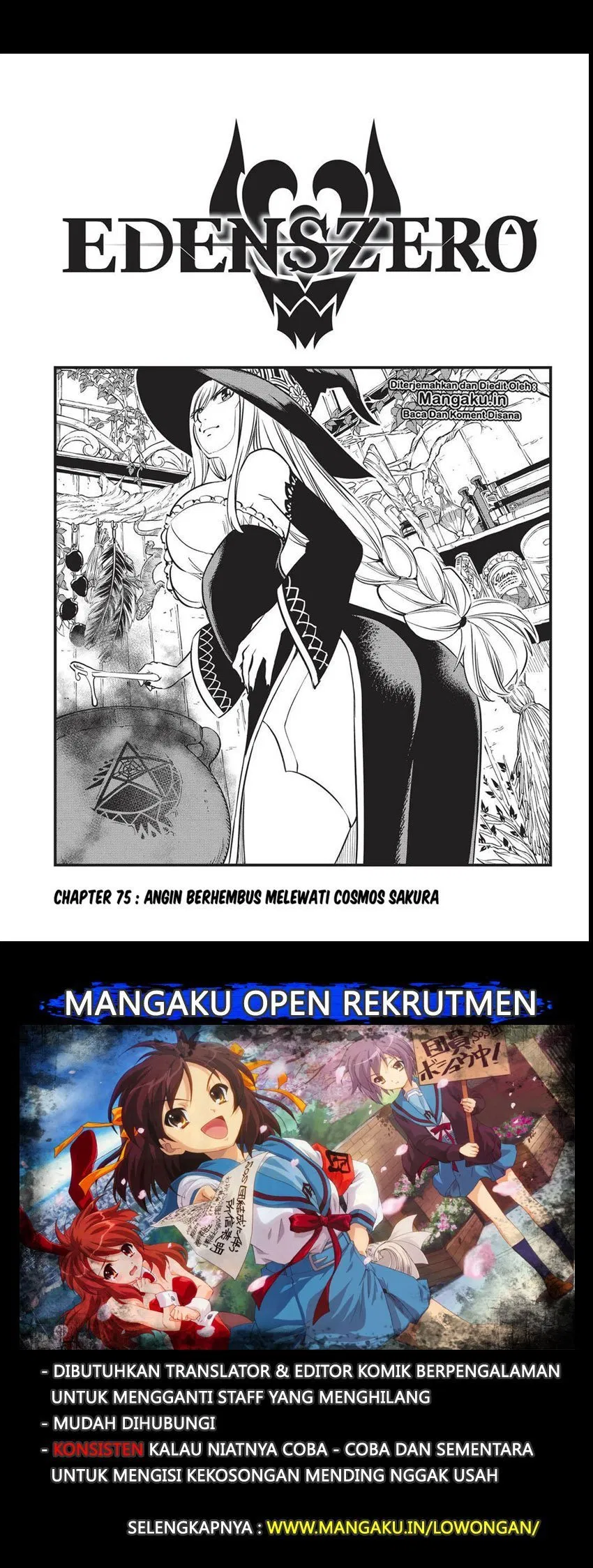 Eden’s Zero Chapter 75