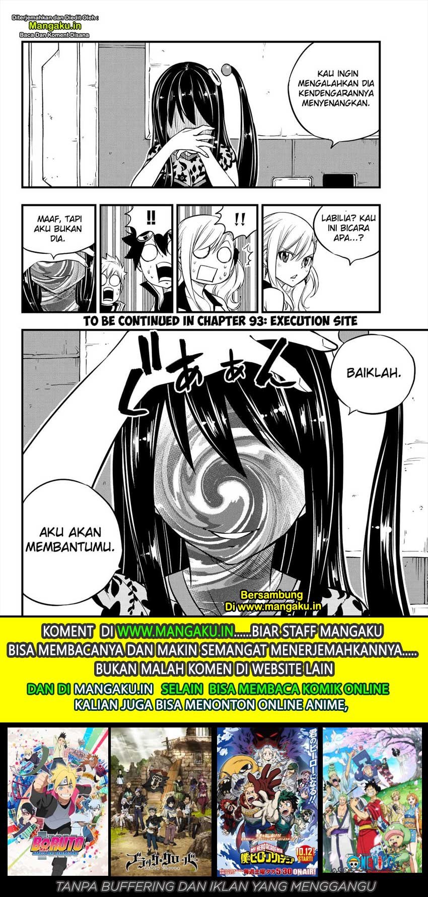 Eden’s Zero Chapter 92