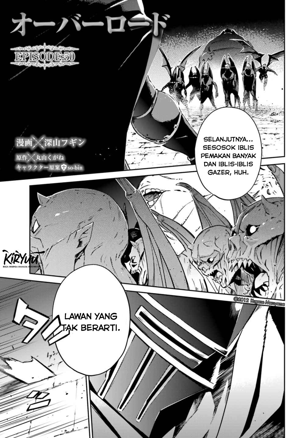 Overlord Chapter 50