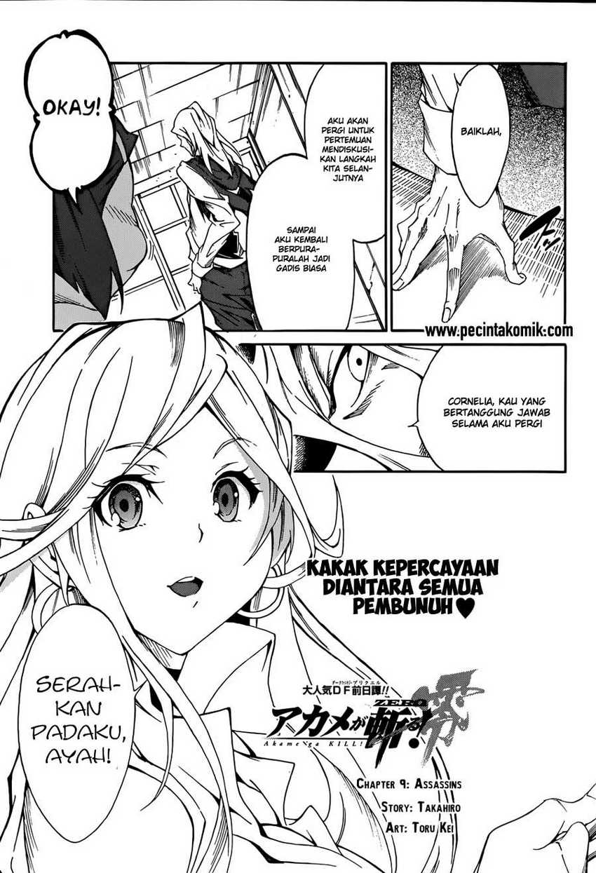 Akame ga KILL! Zero Chapter 9